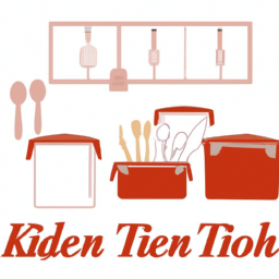 AI 생성 이미지 - ChatGPT (OpenAI) Kitchen organization tips