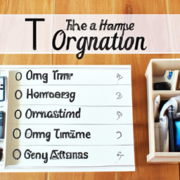 AI 생성 이미지 - ChatGPT (OpenAI) Tips for Home Organization